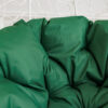 Подушка пикованная круглая "Оксфорд 600" Зеленая 110 см